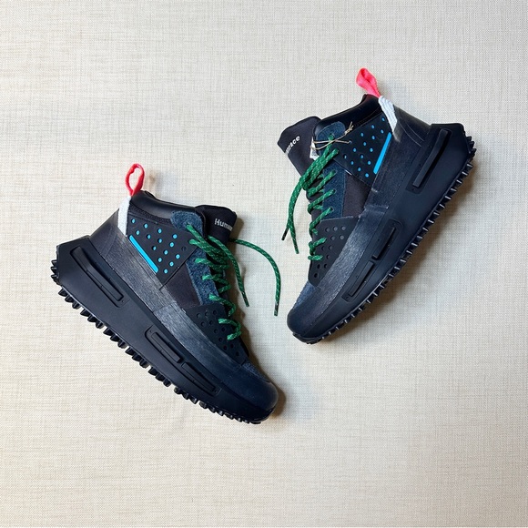 adidas x Pharrell Williams Humanrace Hu NMD S1 RYAT Sneaker Boot Core Black - Picture 8 of 17